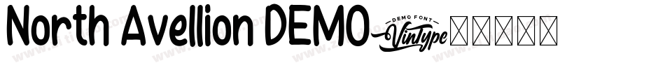 North Avellion DEMO字体转换